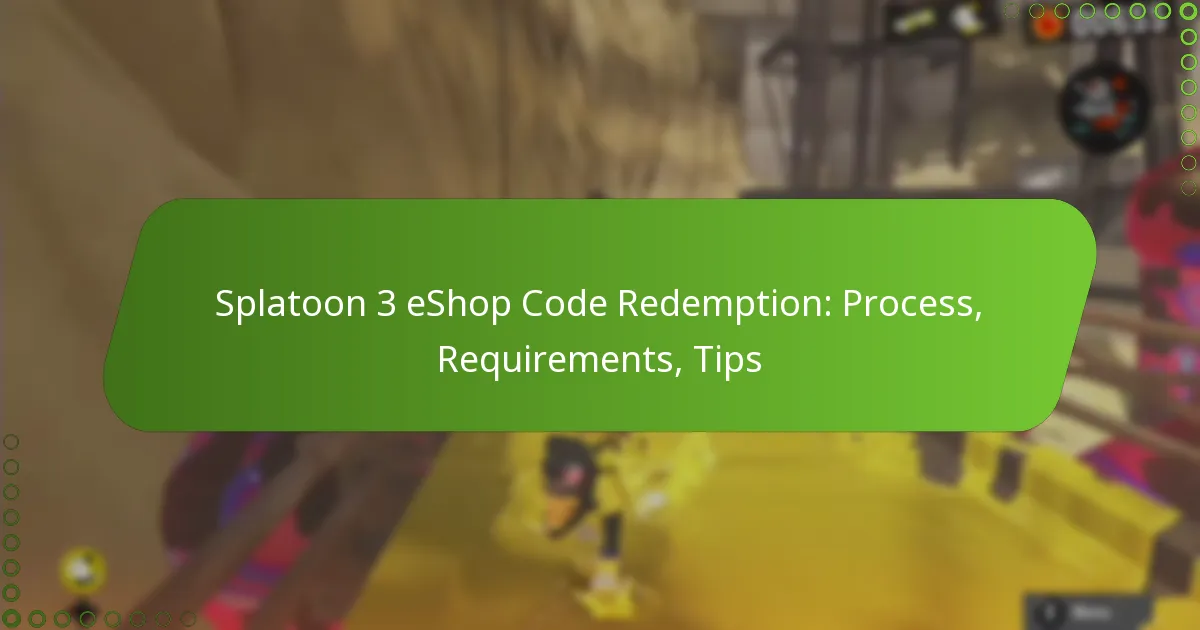 Sle 3 Code Splatoon 3 eShop Code Redemption Guide - Process, Tips & Common Issues
