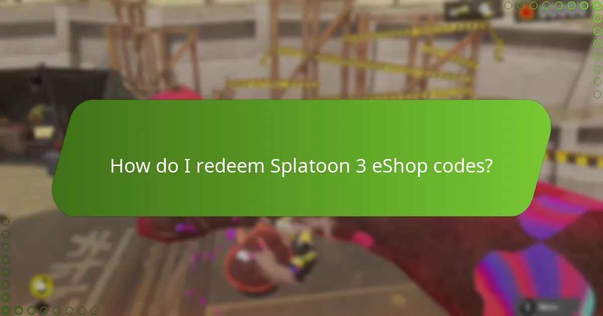Where can I find valid Splatoon 3 eShop codes?