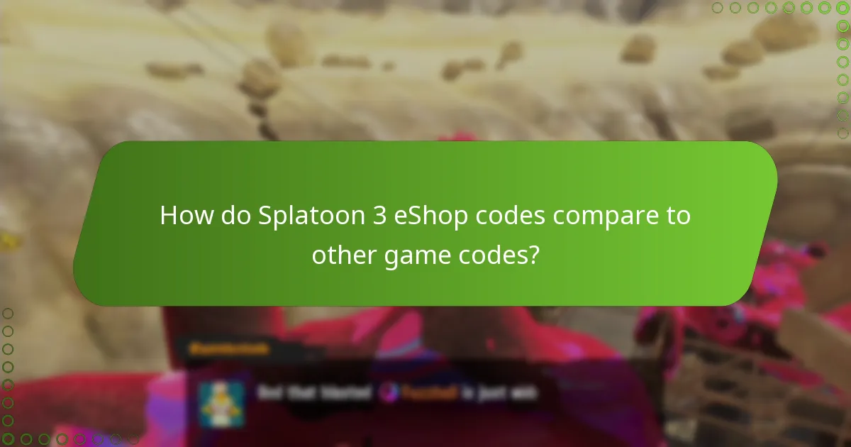 Where can I find legitimate eShop codes for Splatoon 3?