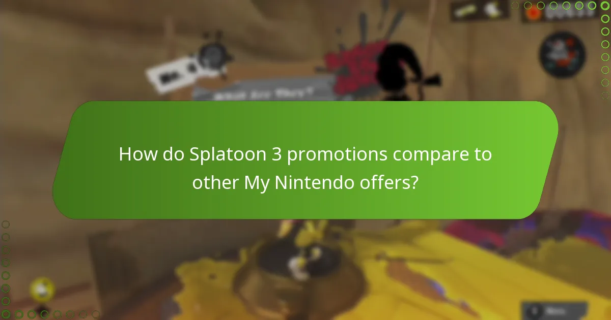 How do I redeem My Nintendo rewards for Splatoon 3?