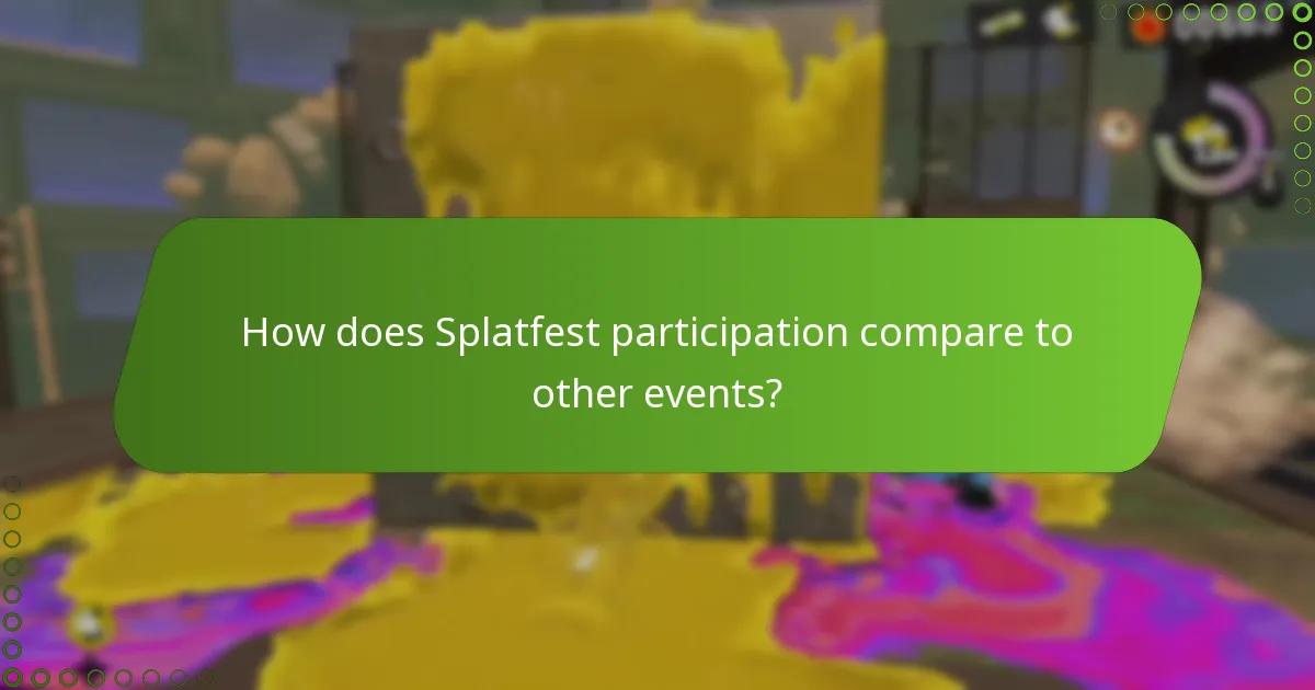What rewards can players earn from Splatfest participation?