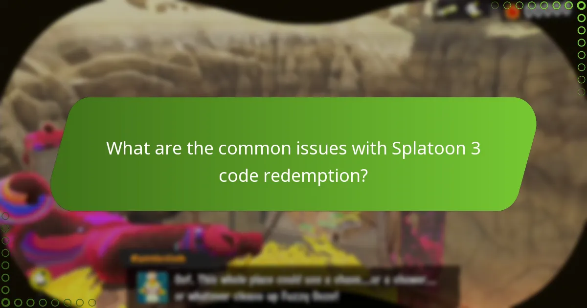 What are the solutions for specific error codes in Splatoon 3?