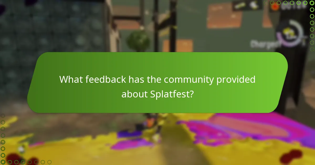 What improvements do players want for future Splatfest events?