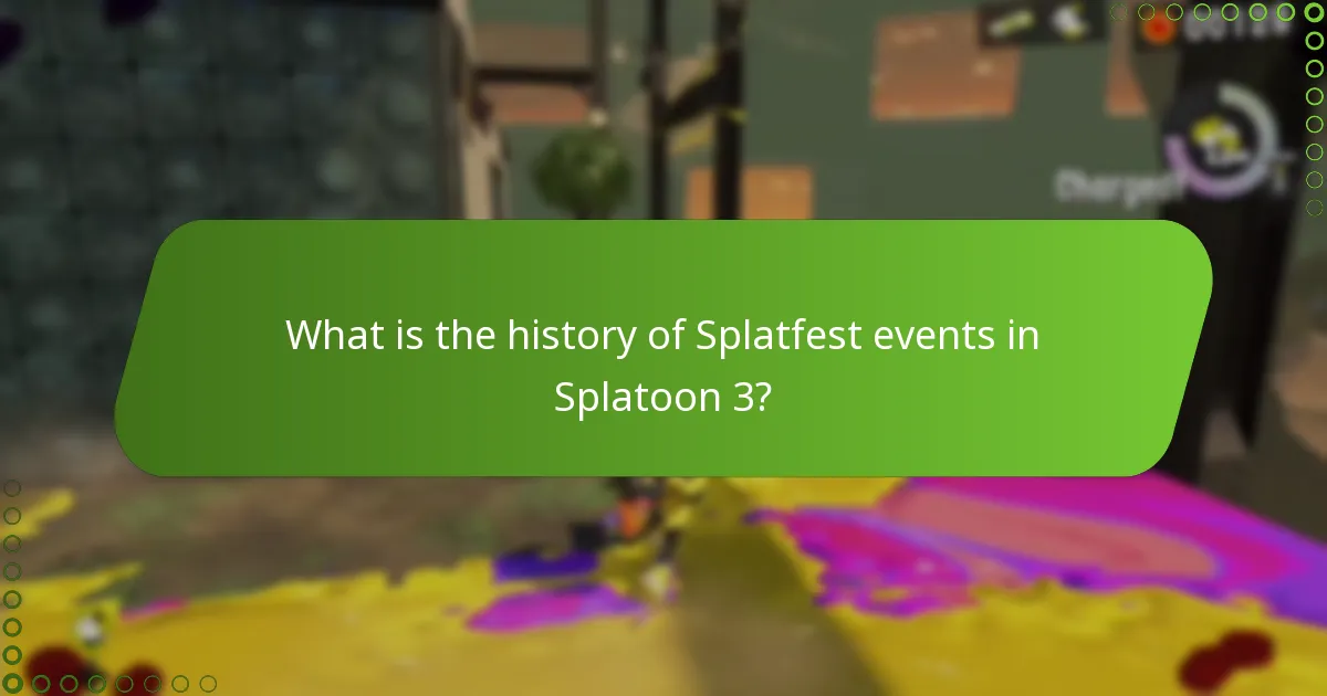 Which notable moments have occurred during Splatfest events?