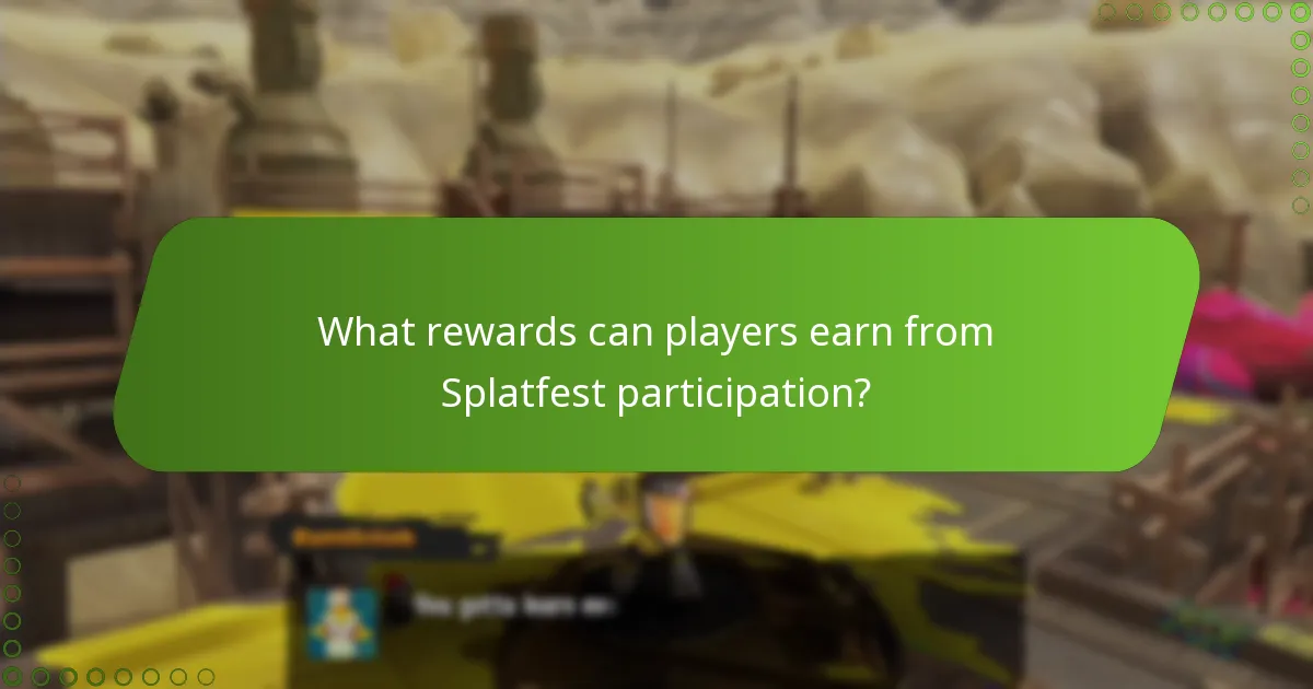 How does Splatfest participation compare to other events?